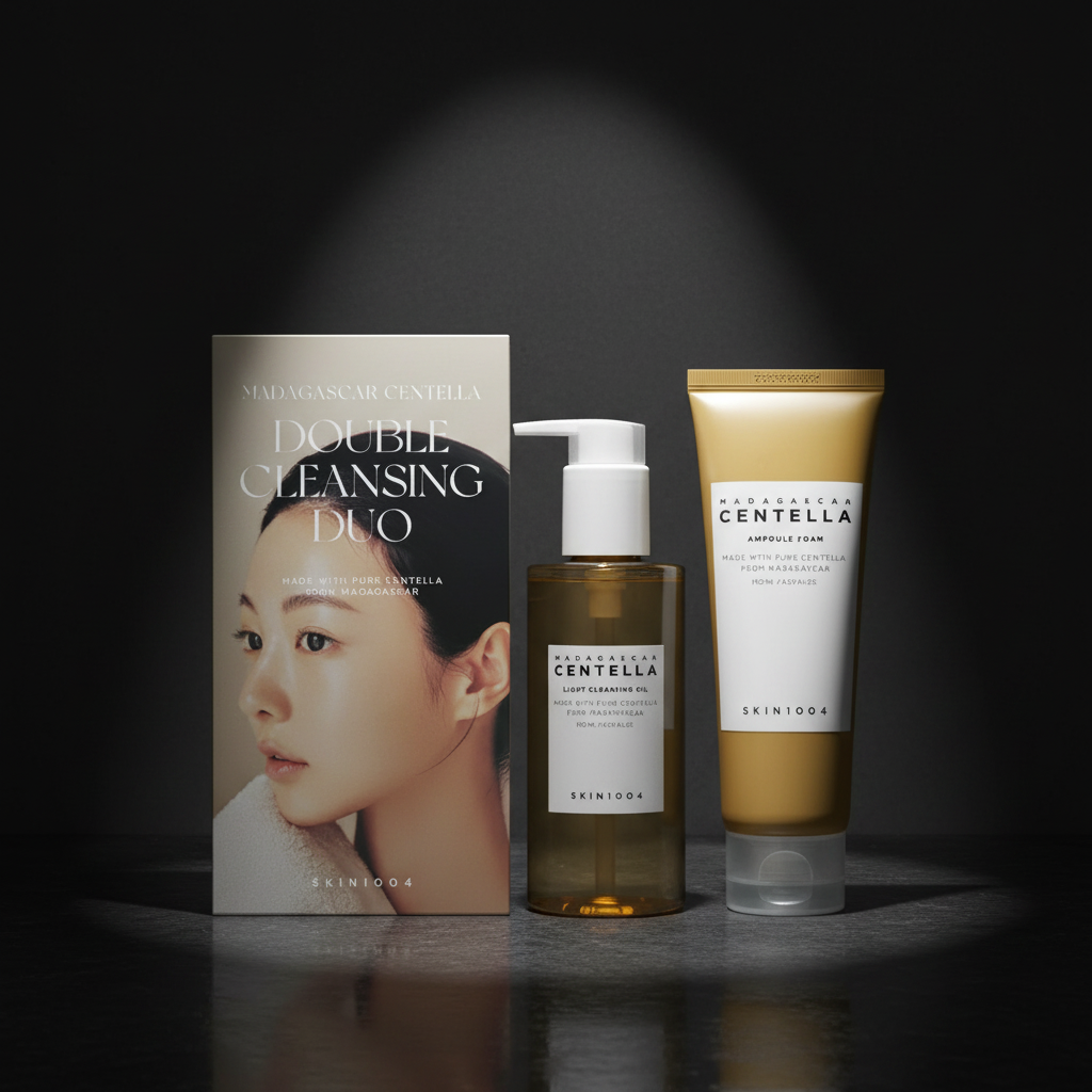 SKIN 1004 – Madagascar Centella Double Cleansing Duo Set‏